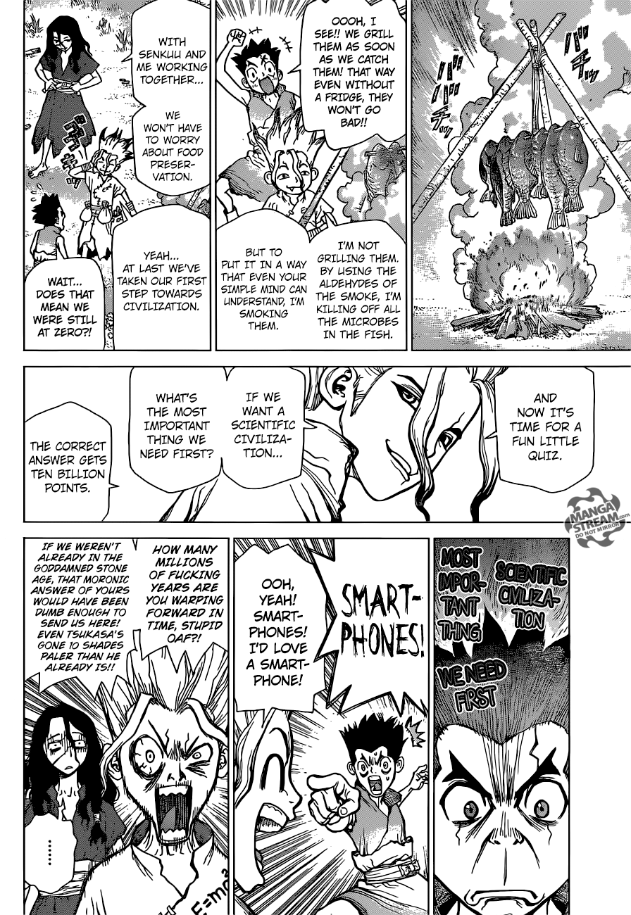 Dr. Stone Chapter 4 8